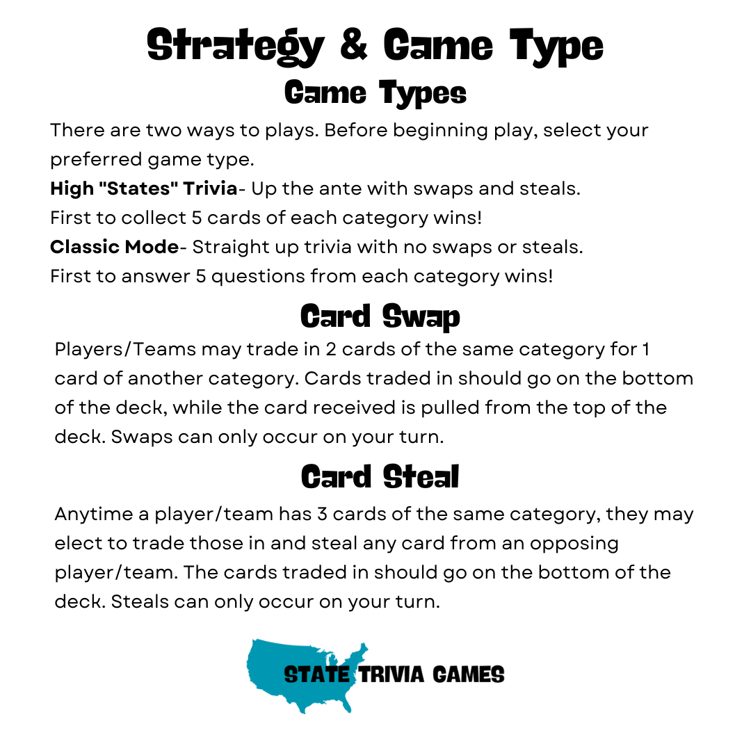 State Trivia Game - Michigan